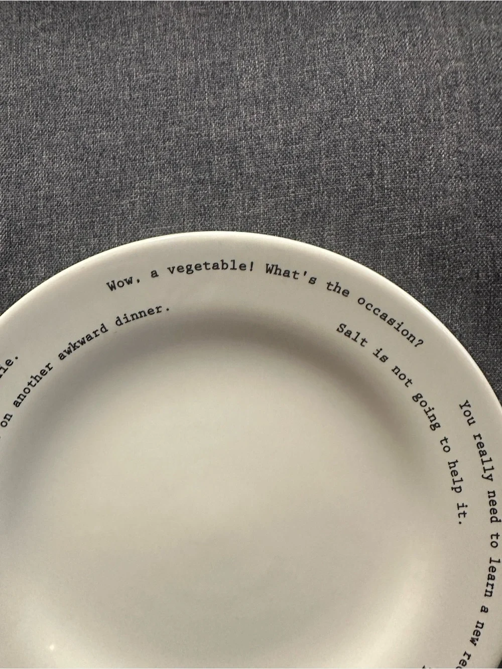 Fishs Eddy Intervention-Ware Plate